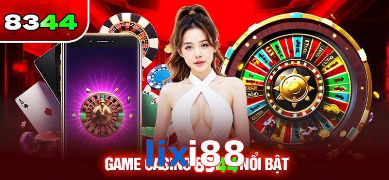 Sảnh Casino lixi88 thưởng cực khủng